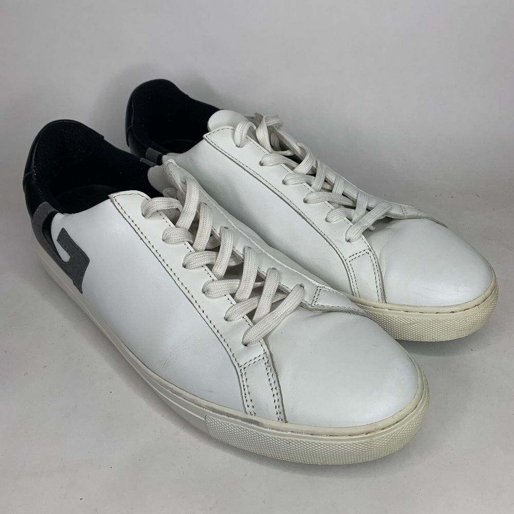 Gfore Shoes Mens‎ 11.5 White Disruptor Two Tone Spikeless Lace Up Low Top